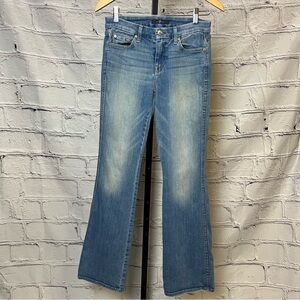 7 For All of Mankind "A" Pocket Bootcut Blue Jeans